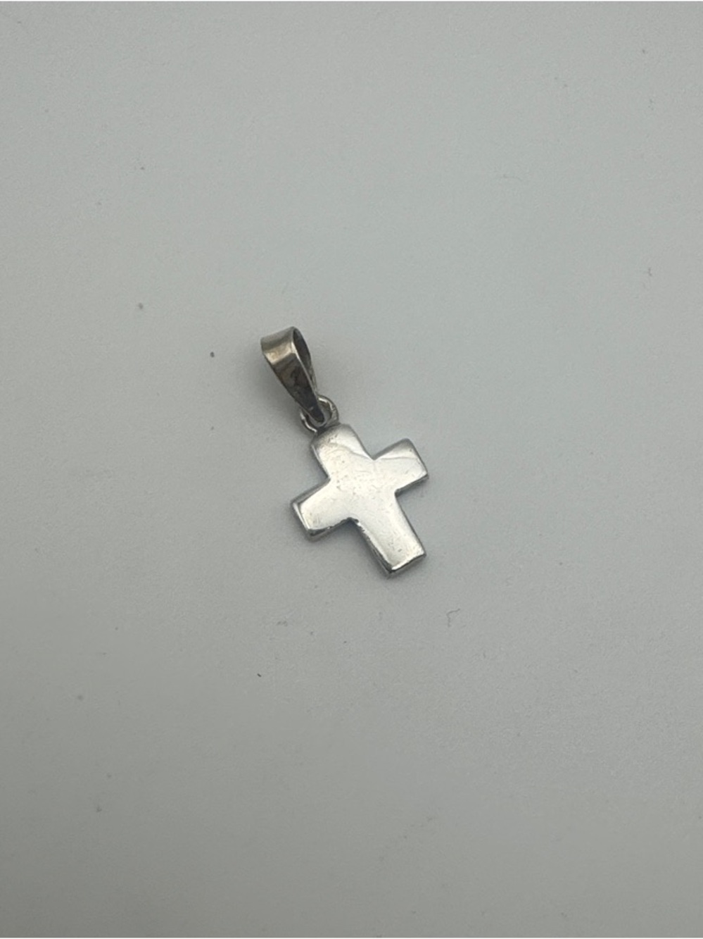 Sterling Silver Cross Pendant - Classic Silver Cross Necklace Charm